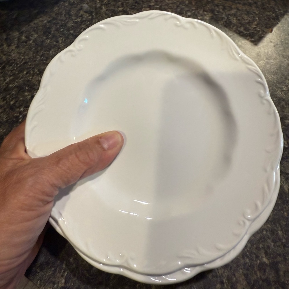 J and G Meakin Sterling Colonial Ironstone Plates Set